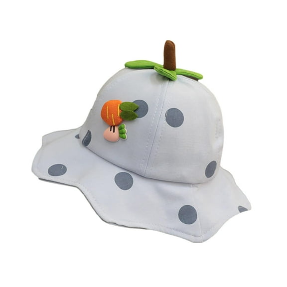 Charmgo Trucker Hat Clearance, Toddler Baby Kids Outdoor Print Pattern Hats Fisherman's Hat Sun Cap Bucket Hat Baseball Cap, Sun Hats for Women Blue