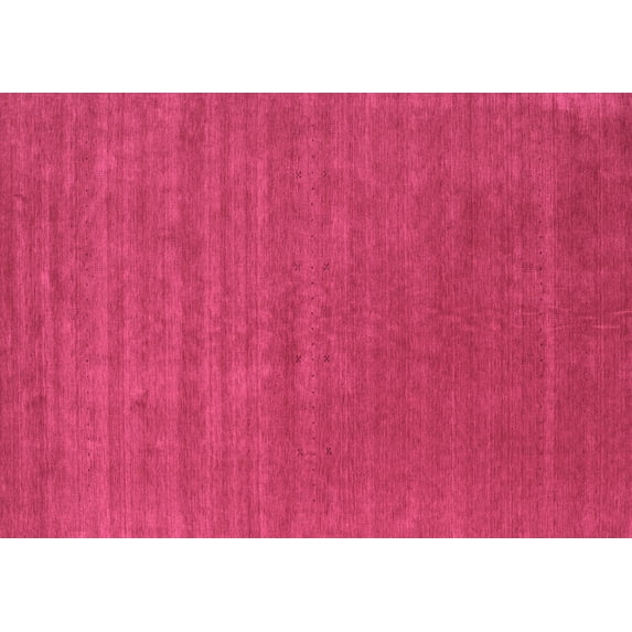 Ahgly Company Indoor Rectangle Abstract Purple Contemporary Area Rugs, 2' x 5'