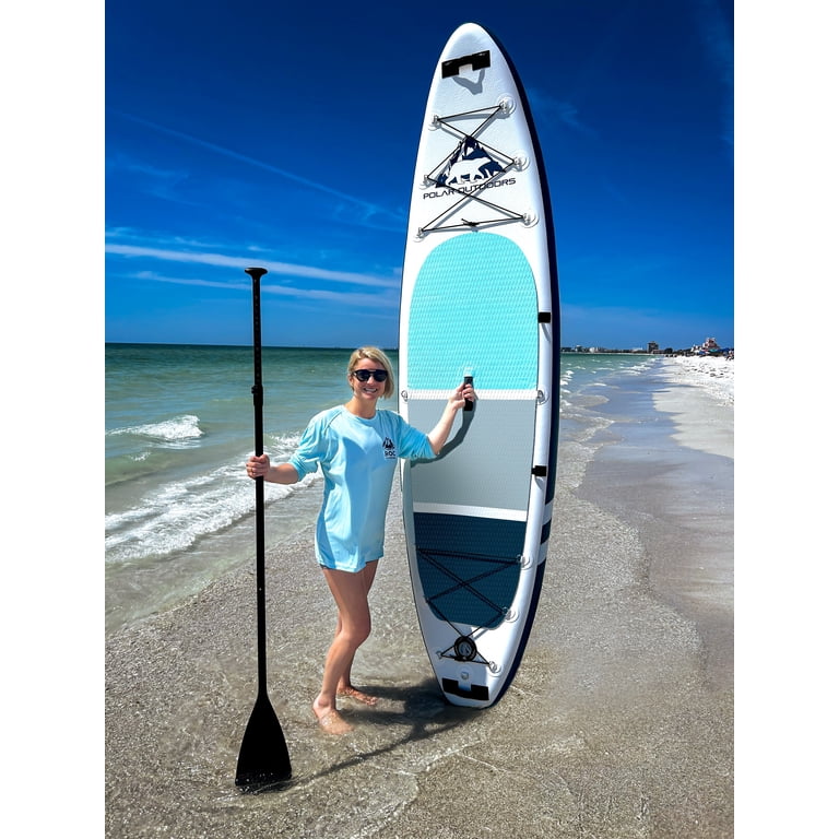 ROC Outdoors Polar Series, 10ft Heavy Duty Inflatable SUP Paddle