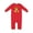 Red, variant on I'm Gonna Be a Big Brother-dino Baby Romper Coveralls