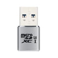 thumbnail image 1 of Lector de tarjetas USB 3.0 Lector de tarjetas MICRO SD Carcasa de aleación de aluminio, 1 of 5