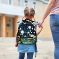 thumbnail image 6 of Starry Plants Cute Book Bag with Adjustable Shoulder Strap, Large Capacity, Printed Design - Cute Accessories Backpack, 6 of 6