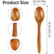 thumbnail image 2 of Wooden Spoons, Small Wooden Spoons,Mini Tablespoons,Wooden Kitchen Accessories for Hot Chocolate, Honey, Coffee, Tea, 2 of 5
