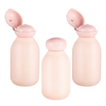 Worgeous 3pcs Travel Bottles For Toiletries Tsa Approved 3.4oz Portable Travel Bottles Leak Proof Squeezable Plastic Travel Size Containers Travel Accessories