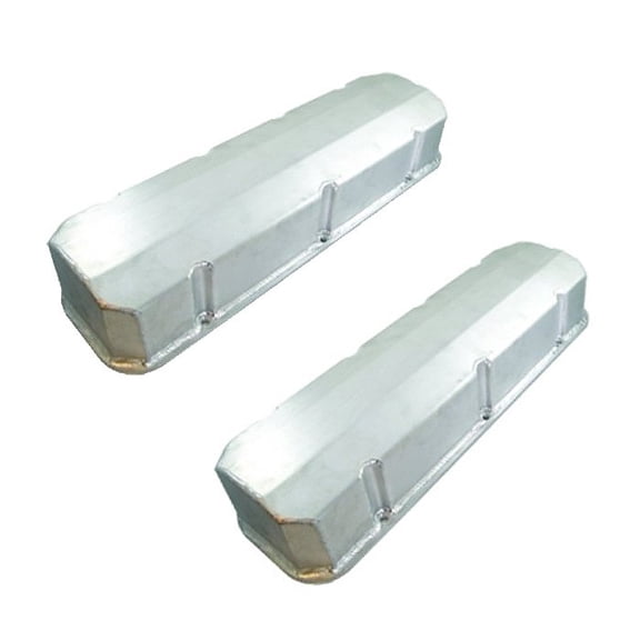 Racing Power Co-Packaged Alum Fabricated BB Chevy Tall Valve Covers