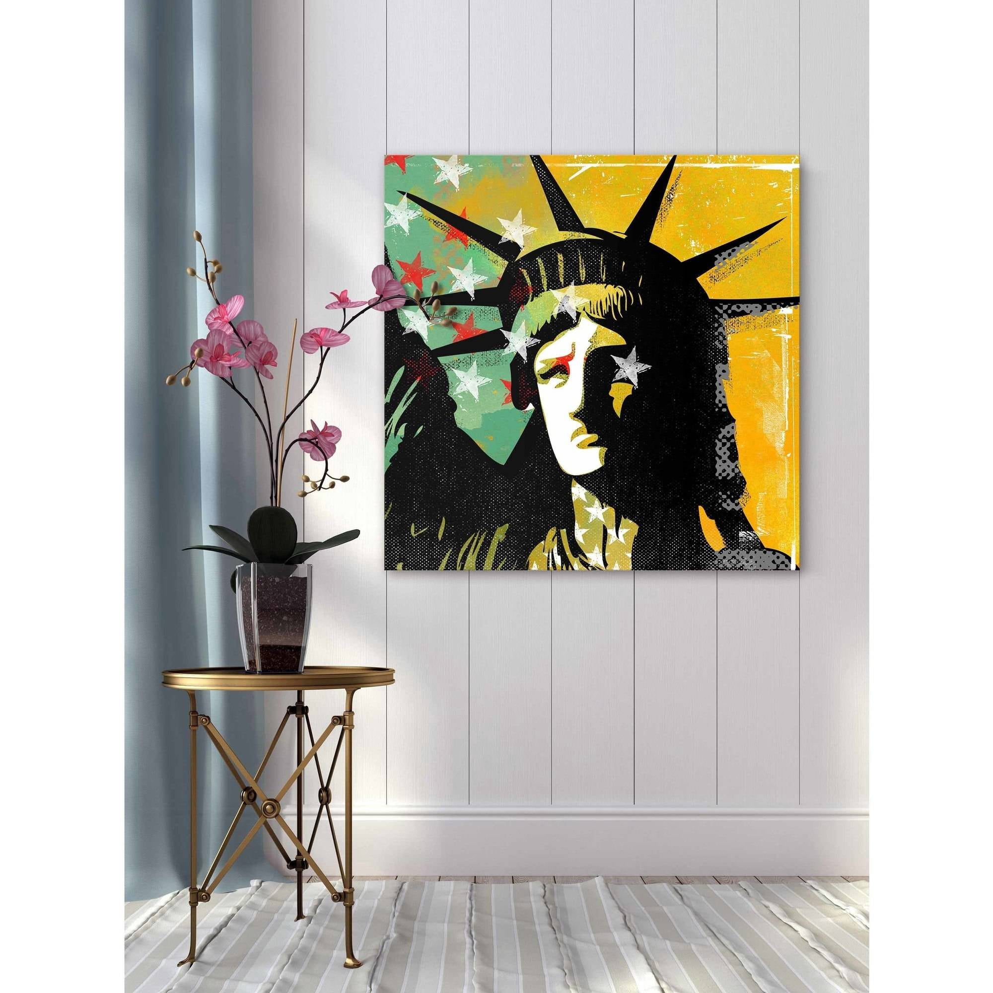 Marmont Hill "Liberty" by Rick Martin Painting Print on Wrapped Canvas