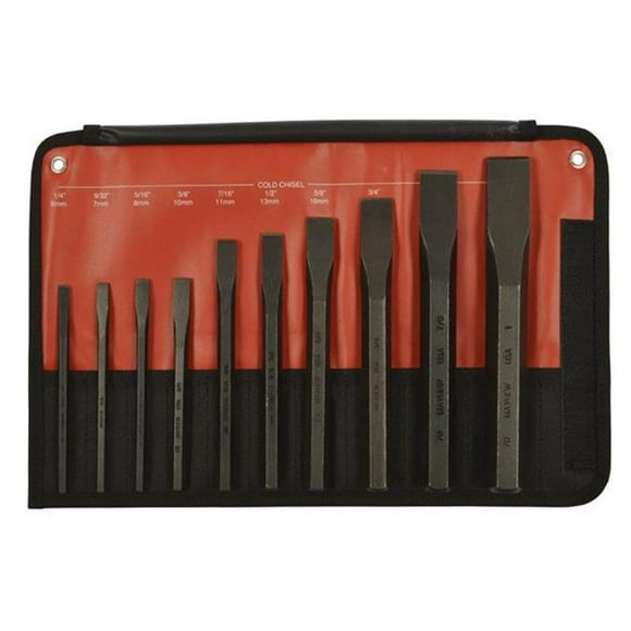 WTD MAY-61510 Steel Cold Chisel Set - 10 Piece