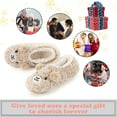 thumbnail image 6 of cosyone1997 Cute Fuzzy Animal Slippers for Women Girls Teens Kids, Warm Fluffy Bedroom Socks Indoor, Cozy House Shoes Non-slip Grip Soles, Winter Funny Gifts Unique, 6 of 7