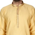 thumbnail image 6 of SKAVIJ Kurta Pyjama Set for Men Indian Traditional Wear Beige XL, 6 of 6
