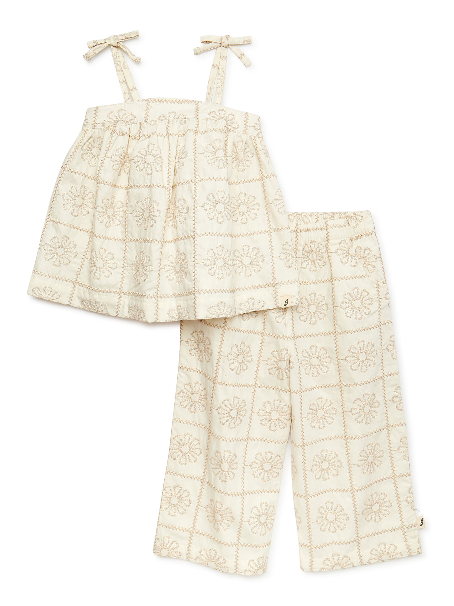 Toddler Worker Double Pocket Simple Pants