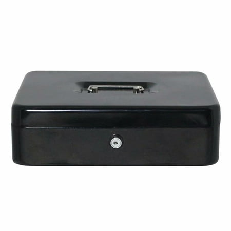 Portable Security Safe Cash Storage Case with Keys, 7.87 x 6.3 x 3.54Inches,