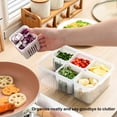 thumbnail image 4 of Ruseen Clear Polypropylene BPA Free Veggie Food Storage Container, 4 of 7
