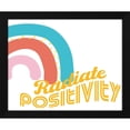 thumbnail image 2 of Kimberly Allen 24x20 Black Modern Wood Framed Wall Art Titled - Radiate, 2 of 6