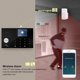 thumbnail image 5 of Alarma antirrobo con control remoto por aplicación WiFi 4G TFT de 2,4 pulgadas, compatible con Alexa, Google Home, Tuya, 100-240 V, versión americana, 5 of 12