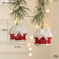thumbnail image 4 of Adornos de árbol de Navidad para niños, colgantes, decoración, Papá Noel, copo de nieve, lazos, estrella, bolsas de la suerte, Feliz Navidad, 4 of 5