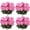 A001- Pink, variant on Uv Resistant Artificial Outdoor Flowers 10 Pack Pink Artificial Silk Flowers Home Decor for Spring Home Decor Indoor and Outdoor Decorations 14.17 Inch