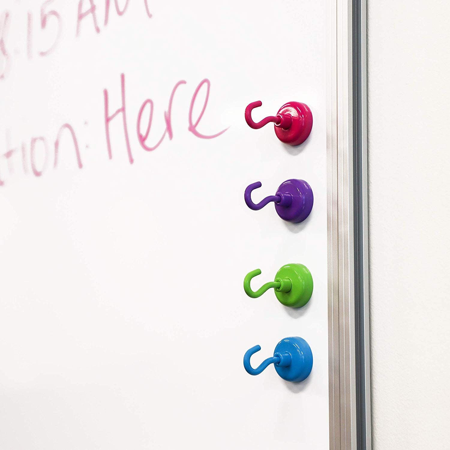 Juvale 8Pack Hanging Hooks for Refrigerator, Classroom, or