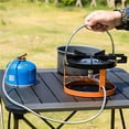 thumbnail image 3 of Gas Para Acampar Fácil De Usar Ahorro De Energía Estufa Dividida De Mano Estufa De Camping Ajustable Con Estructura Sólida Para Picnic Al Aire Libre Senderismo Guardurnaity OD004340-00, 3 of 7