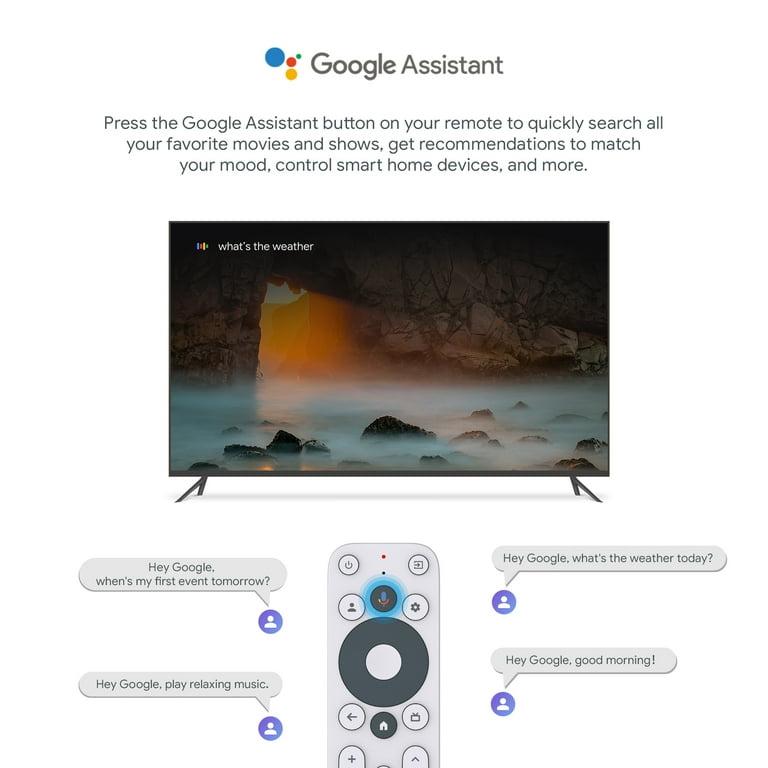 onn. Google TV 4K Streaming Box (New, 2023), 4K UHD resolution