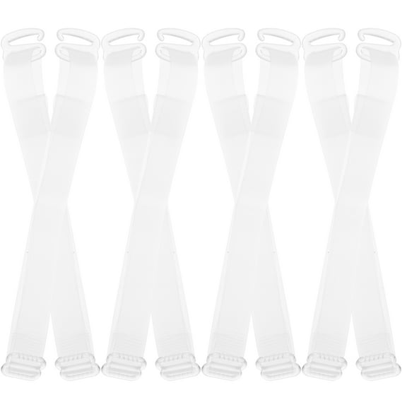 Raindrops Shoe Strap For Heels Tpu Transparent 8Pcs 10.9In Width