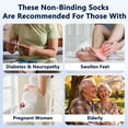 thumbnail image 5 of Ankle Diabetic Socks 6 Pairs (10-13, Black), 5 of 6