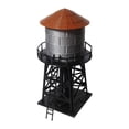 thumbnail image 4 of Decoración de escena ferroviaria con torre de agua a escala HO, modelo de tanque de agua de fácil montaje, simulación 1/87 HO, decoración de escenario, 4 of 8