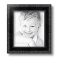 thumbnail image 2 of ArtToFrames 7" x 8" Black Engraved Edges Picture Frame, 7x8 inch Black Wood Poster Frame (WOM-4055), 2 of 7