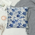 thumbnail image 2 of Leisuo Chic Throw Pillow Case for Couch and Bed Splattered Paint Drops Soft Square Cushion Cover with Details, 2 of 5