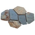 MSI California Gold 18 in. x 24 in. Natural Slate Meshed Flagstone
