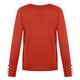 thumbnail image 5 of ICHUANYI Liquidación Suéter de Punto con Cuello Alto y Cuello en V para Mujer Tops Informales Elegantes de Manga Larga ICHUANYI WER202308257347, 5 of 9