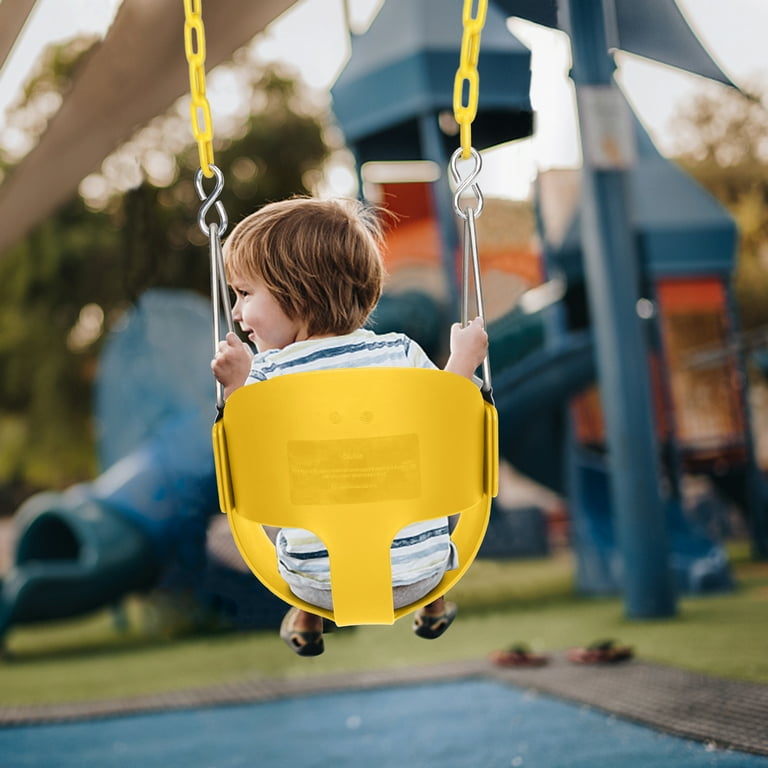 Ktaxon Kids Bucket Swing, High Back Support, EVA Material