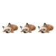 thumbnail image 5 of Tholdsy Modelo de mascota plástico realista vida silvestre Animal niños niño juguete decoración del hogar regalo, 938 Dormir L bulldog 938 3piezas, 5 of 6