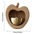 thumbnail image 2 of Door Chimes with Wood Frame: Easy Install, Magnetic, Versatile for Stores and Personal Spaces, 2 of 5