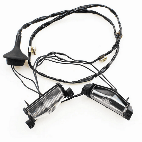 Furulu Rear License Plate Light Assembly Bs1E-51-270 For Mazda 3 2009-2013