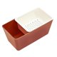 thumbnail image 1 of Caja organizadora multiusos, escurridor de decoración, contenedor para aperitivos, encimera, sala de estar, mesa de cena, artículos diversos Rojo Macarena Drene el plato de frutas, 1 of 4