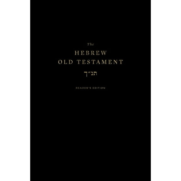 The Hebrew Old Testament, Reader's Edition, (Hardcover)