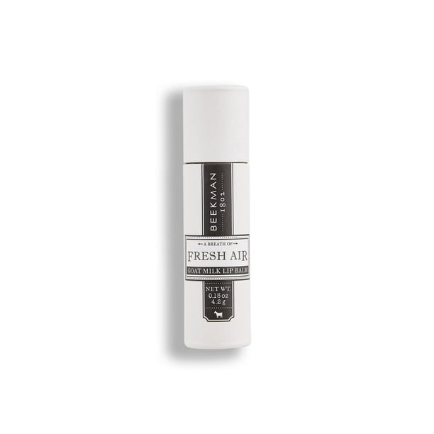 Bálsamo labial Beekman 1802 Fresh Air perfumado con leche de cabra, 4,4 ml