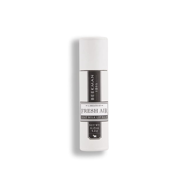 Bálsamo labial Beekman 1802 Fresh Air perfumado con leche de cabra, 4,4 ml