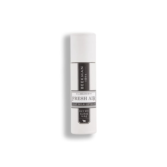 Bálsamo labial Beekman 1802 Fresh Air perfumado con leche de cabra, 4,4 ml