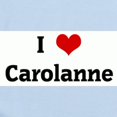 thumbnail image 2 of CafePress - I Love Carolanne Infant Bodysuit - Baby Light Bodysuit, Size Newborn - 24 Months, 2 of 4