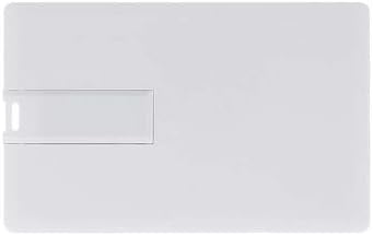 Credit Card USB2.0 Flash Drive 512MB 50 Pack Business Card Bank Card Shape Flash Drive Memory Stick Key Credit USB Drive White