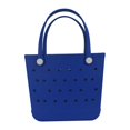thumbnail image 1 of Bolsa de Playa Chokoter Tote Impermeable de Goma Mediana Azul Real, 1 of 2