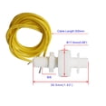 thumbnail image 4 of Aopin Liquid Level Switch Sensor PP, Water Liquid Level Sensor Float Switch, Plastic Ball Float Controller for Water Pump Fish Tank Cistern Sump Filter Aquarium Swim Pool Garden Pond Liquid 2 Pcs, 4 of 4