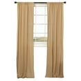 thumbnail image 2 of VHC Brands Tobacco Cloth Fringed Window Curtains/Drape/Panels for Living Room Pair- Set of 2, 84 inches Long, 2 of 8