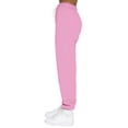 thumbnail image 2 of Frontwalk Women Sweatpants High Waisted Bottoms Solid Color Sports Pants Ladies Comfy Trousers Tapered Leg Pink L, 2 of 4