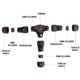 thumbnail image 5 of Conector T estanco IP68 3 Contactos 450V esquí esquí Gafas de esquí, 5 of 5