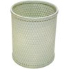 Chelsea Collection Decorator Color Round Wicker Wastebasket