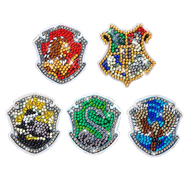 Broches de mosaico de diamantes DIY broches de mosaico brillante resina brillante para novia Hugtrwg Para estrenar