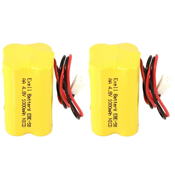 2pc Emergency Lighting Battery CTL CTL685896020 N700AAC-F22C/C