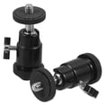 thumbnail image 3 of 2pcs Tripod Ball Head Camera Metal Ball Head Projector Mount Aluminium Alloy 360° Rotating, 3 of 8